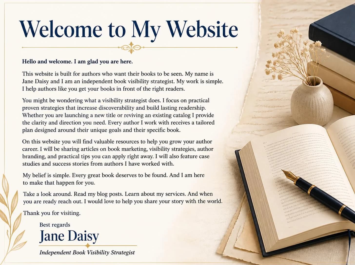 Welcome to My Website